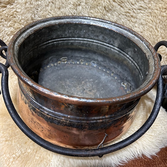 Copper caldron pot - Picture 2 of 10